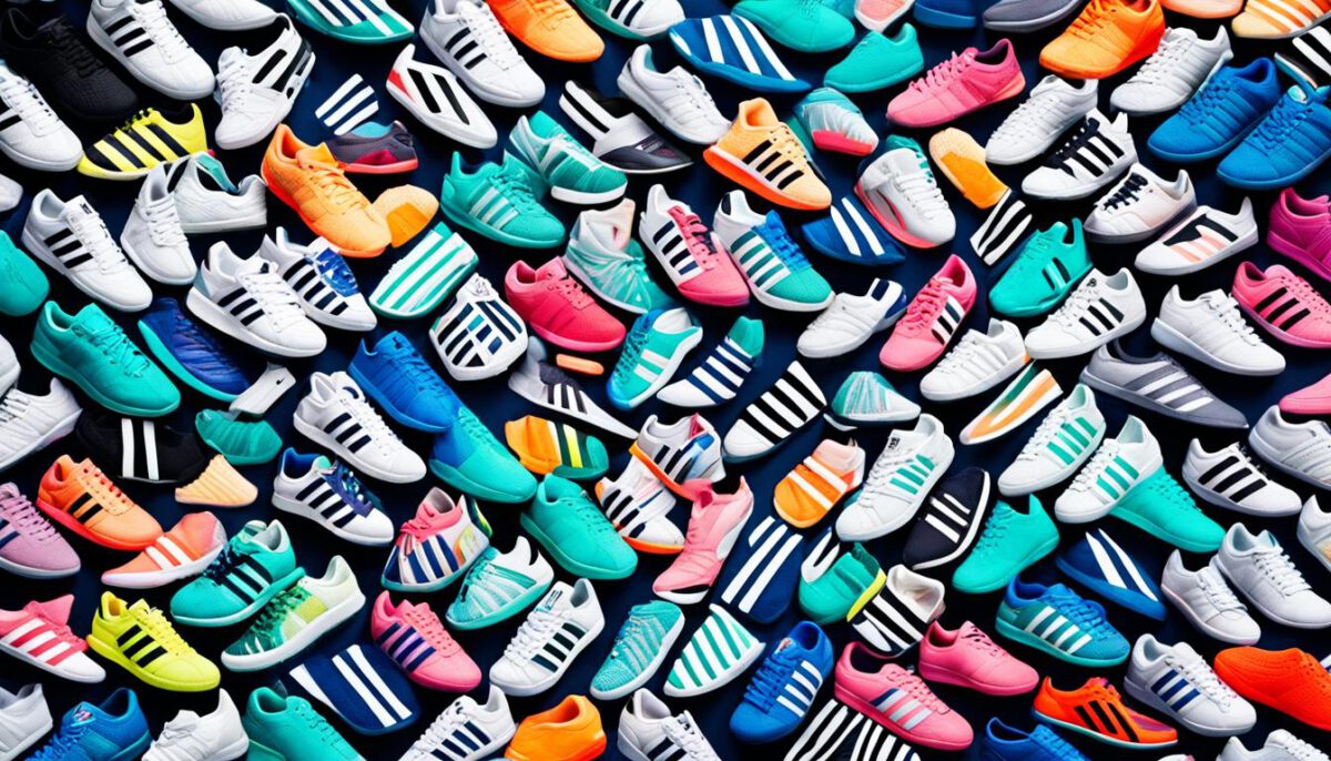 kolory butów damskich Adidas